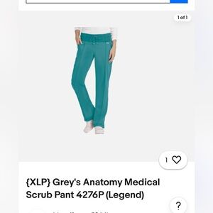 Grey’s anatomy scrub pants